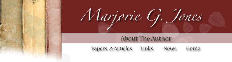 About Marjorie G. Jones